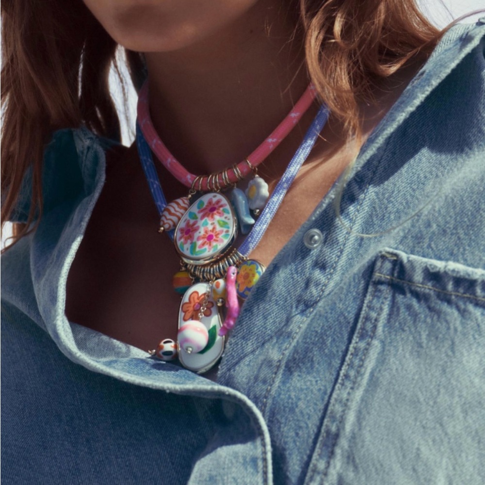Zara Colorful 🐠 Pendant Necklace